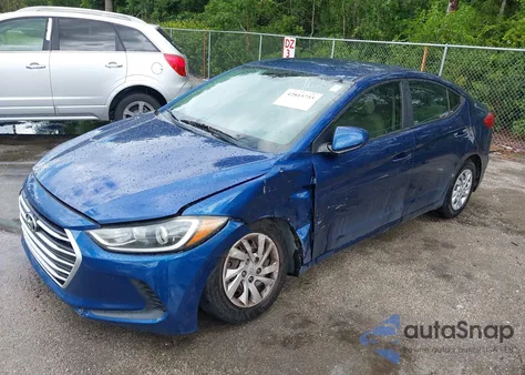 2018 Hyundai Elantra Se from USA, damaged, VIN 5NPD74LF0JH339625